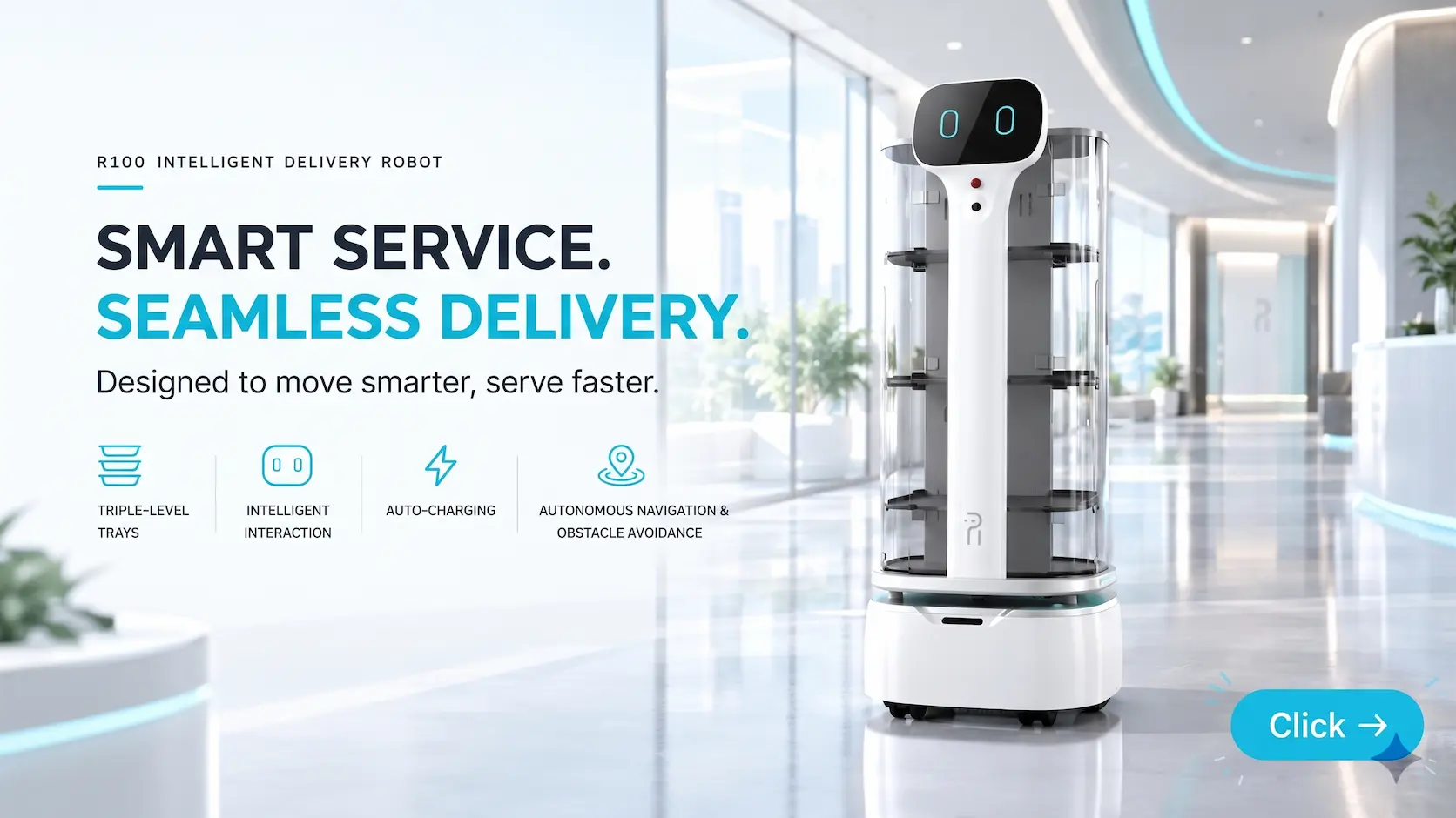 Classic Delivery Robot R100