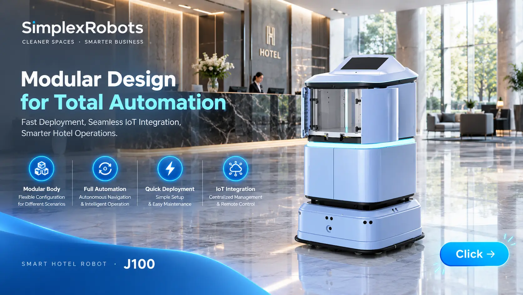 Classic Hotel Robot J100